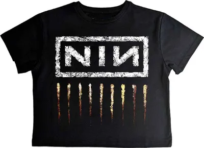 Obrázek produktu pro Nine Inch Nails – „Downward Spiral“ Krátký top pro ženy RO12590 (XL) (černý)