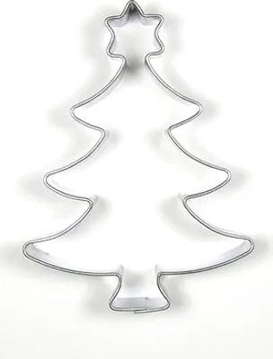 Produktbild von Edelstahlbaum mit Stern 73x55mm CZ
