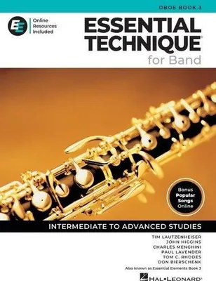 Produktbild von Essential Technique for Band - Oboe Book 3 with Online Resources