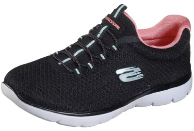 Produktbild von Skechers Damen Summits Sneaker, Black Pink, 38.5 EU
