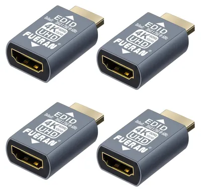 Zdjęcie produktu dla Adapter emulatora HDMI EDID, rozdzielczość 4K, obsługa Plug & Play