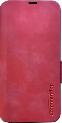 Produktbild von Peter Jäckel Commander Book Case Elite, Flip case, Apple, iPhone 15 Pro Max., 17 cm (6.7"), Rot