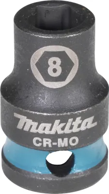 Produktbild von Makita E-15899 Steckschlüssel 3/8" SW8 Impact Black kurz