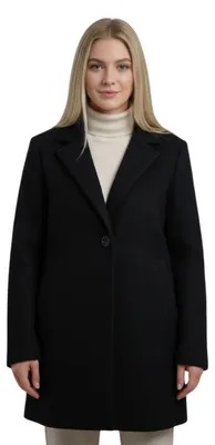 Produktbild von Deby Debo Damenmantel klassisch locker schwarz M