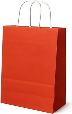 Produktbild von Weihnachtsgeschenktüte 240 x 100 x 320 Rot