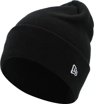 Produktbild von New Era Strick Wintermütze Cuff Beanie schwarz