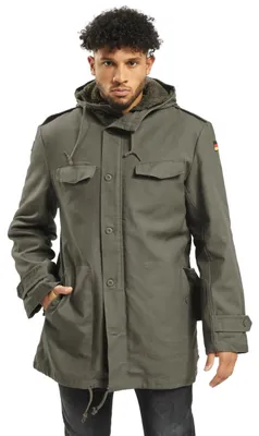 Produktbild von Brandit BW Parka Flag, oliv, Größe 56