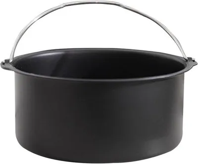 Immagine prodotto di Set per forno a sfera - Rotondo - Acciaio al carbonio - Accessori - Stampi da forno - 16,5 cm - Nero