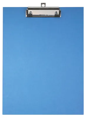 Produktbild von Exacompta Klemmbrett beschichtet Format 23x32 cm A4 Blau
