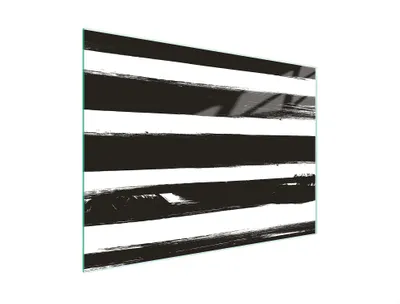 Produktbild von Glasschneidebrett 30x22 Streifen