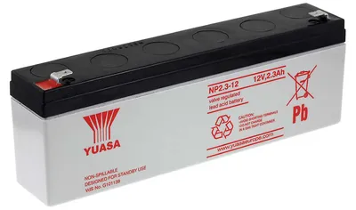 Image de YUASA Batterie au plomb rechargeable NP2.3-12 Vds