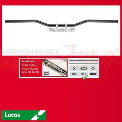 Obrázek produktu pro Stahllenker Flyerbar, Stahl, verchromt