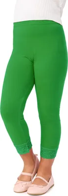 Produktbild von Merry Style Mädchen 3/4 Leggings MS10-293(Grün,158 cm)