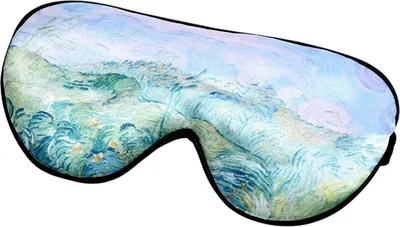 Produktbild von Schlafmaske aus Kunstseide, der ideale Reisebegleiter. Verstellbare Schlafmaske aus Seide für Damen.