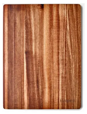 Produktbild von Schneidebrett aus Akazienholz | 40 x 30 x 1,5 cm | Klingenschonendes Holzbrett | Servierbrett | Brotzeitbrett | Holzbrett für die Küche