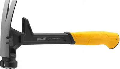 Zdjęcie produktu dla DeWALT DWHT51008-0, Młotek ciesielski, Stal niestopowa, Stal, Czarny, Żółty, 34,5 cm, 900 g