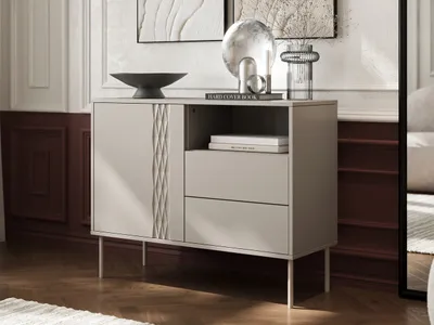 Immagine prodotto di Cassettiera stretta combinata HARTSELE - beige