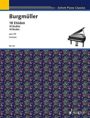 Produktbild von 18 Etüden op. 109
