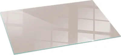 Obrázok produktu pre Sklenená podlahová doska 120x60 cm - krbové kachle - krbová doska sklenená - ochranné sklo - ochranná doska proti iskrám - sklenená podlahová doska ohňovzdorná - tepelná ochrana - ochrana podlahy zo skla - farba: svetlohnedá