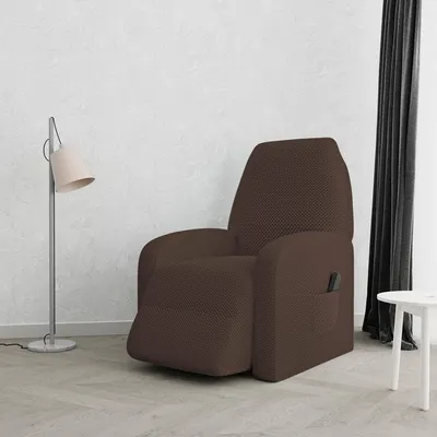 Ligstoelhoes Fashionable, Braun, Einheitsgröße, Stretch