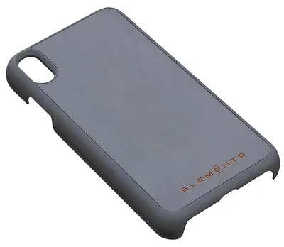 Immagine prodotto di Nordic Elements Original Gefion - Custodia per iPhone Xs Max con vero legno d'acero (grigio medio)