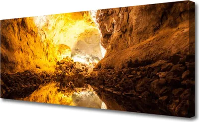 Produktbild von Tulup Leinwand-Bilder 125x50 Wandbild Canvas Kunstdruck Abstrakt Kunst