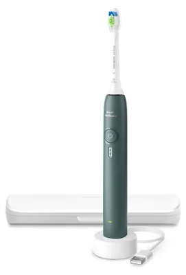 Image de Philips HX4033/26 Sonicare 3100 elektrische Zahnbürste, dunkelgrün