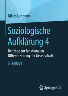 Obrázek produktu pro Soziologische Aufklärung 4