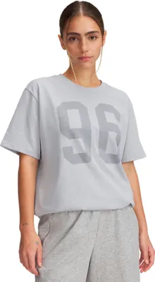 Produktbild von Under Armour Heavyweight Oversized 96 Kurzarm-t-shirt L Frau L