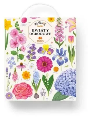 Image de Puzzlove Fleurs de jardin 1000 pièces - Œuvre collective