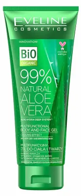 Zdjęcie produktu dla Eveline Cosmetics 99% Natural Aloe Vera – balsam do ciała, nawilżenie, ukojenie – Karton 12 szt.