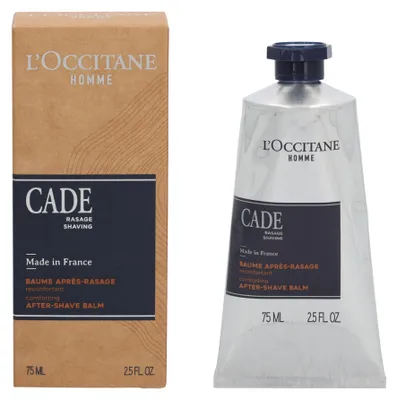 Produktbild von L'Occitane Cade, After-Shave-Balsam, normale Haut, 75 ml, Feuchtigkeitsspendend, AQUA/WATER - OCTYLDODECYL MYRISTATE - GLYCERIN - CAPRYLIC/CAPRIC TRIGLYCERIDE - BUTYROSPERMUM...