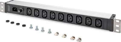 Immagine prodotto di DIGITUS PDU 1U 9xC13 prese 230V/10A nero