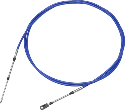 Produktbild von 13FT 33C Marine Boot Gas- und Schaltzug Blau für Yamaha