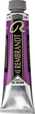 Obrázok produktu pre Rembrandt olejová farba v tube 40 ml permanentná modrofialová 568