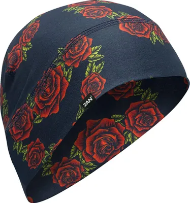 Produktbild von Zan Headgear Sportflex® Rose Hearts Mütze Blau Blau One Size