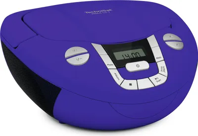 Immagine prodotto di TechniSat Viola CD-1 | Boombox con Bluetooth, funzionamento a batteria e lettore CD