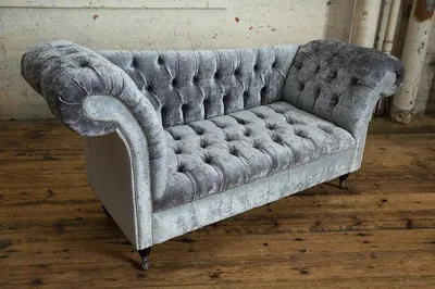 Image de Design Chesterfield, canapé en tissu, fauteuil relax, canapé d'angle, canapés