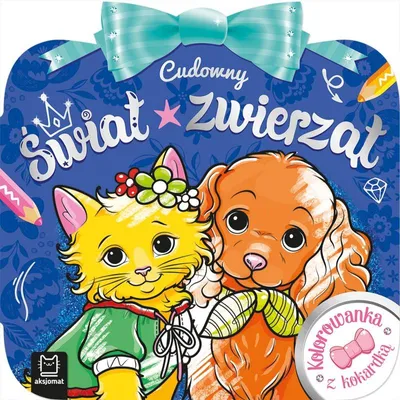 Immagine prodotto di AKSJOMAT Kolorowanka z kokardką. Cudowny świat zwierząt 3714