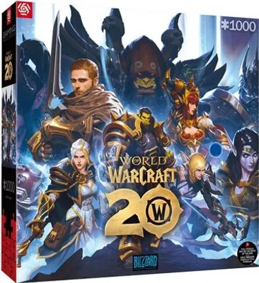 Immagine prodotto di Puzzle del 20° anniversario di World of Warcraft (1000 pezzi)