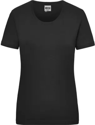 Produktbild von James & Nicholson Damen-T-Shirt, Gr. 2XL, schwarz
