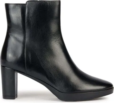 Produktbild von Geox Damen Stiefeletten D36TEC 00043 C9999 Farbe: Schwarz Größe: 41