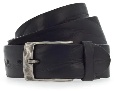 Produktbild von 40 mm Vollledergürtel 0790 schwarz Größe 105