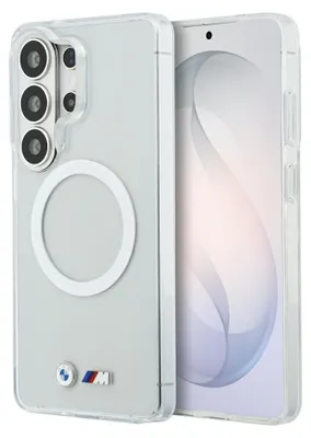 Zdjęcie produktu dla Etui Bmw Iml Shockproof Metal Logo       Magsafe Do Samsung Galaxy S26 Ultra Przezroczysty