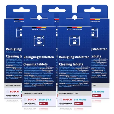 Produktbild von 5x Bosch TCZ6001 Reinigungstabletten für Kaffeevollautomaten