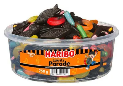 Image de HARIBO Réglisse Parade Réglisse 750,0 g