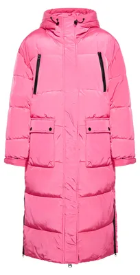 Produktbild von Tavite damen langer steppmantel - rosa, XS