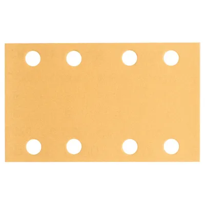 Produktbild von Bosch Schleifblatt C470, 80 x 133 mm, 100, 8 Löcher, Klett, 10er-Pack 2608607231