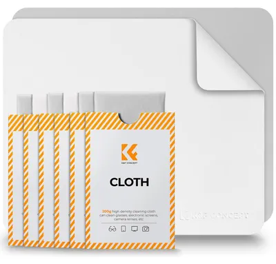 Image de Brilpoetsdoek, chiffons de nettoyage en microfibre premium, 15 x 18 cm
