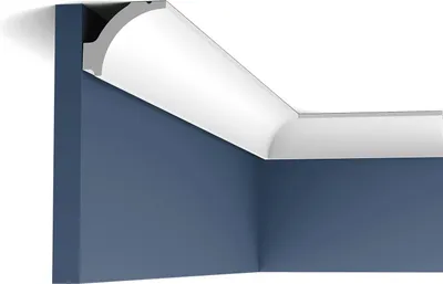 Immagine prodotto di Orac Decor C260 Luxxus Profilo decorativo a stucco Profilo decorativo a soffitto Cornice a stucco Profilo decorativo a parete Modanatura d'angolo | 2 metri